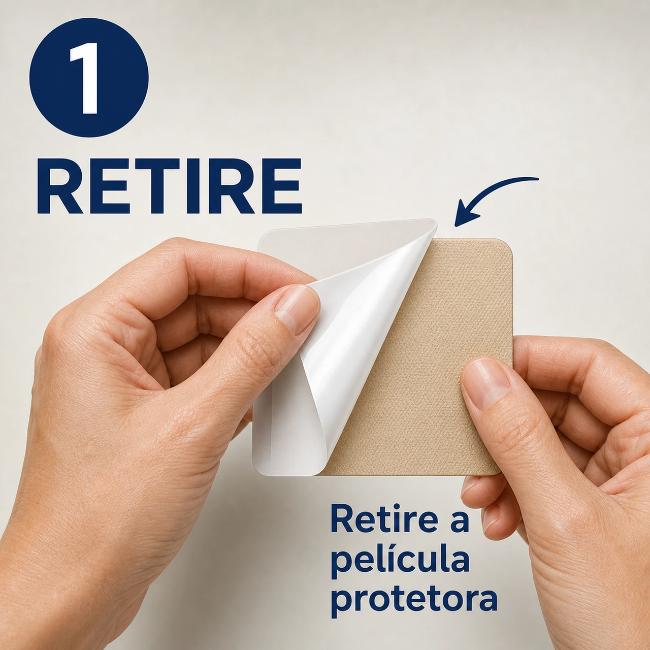 KenkoVita modo de uso - retire a película protetora
