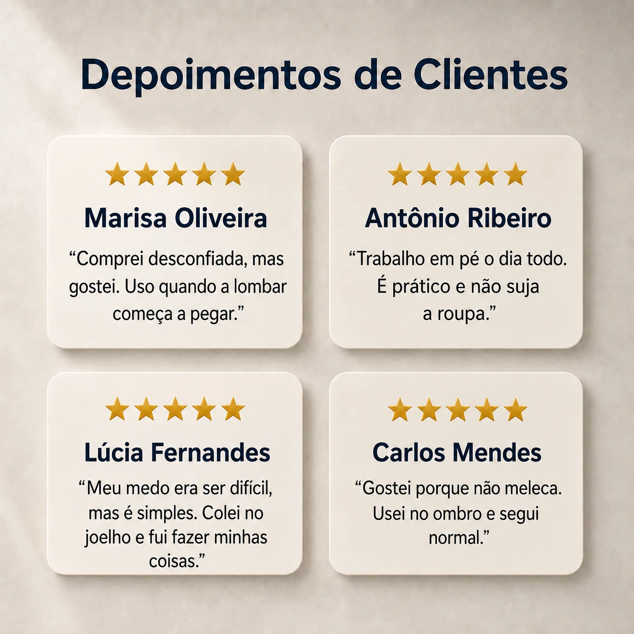KenkoVita avaliações de clientes sobre conforto e praticidade